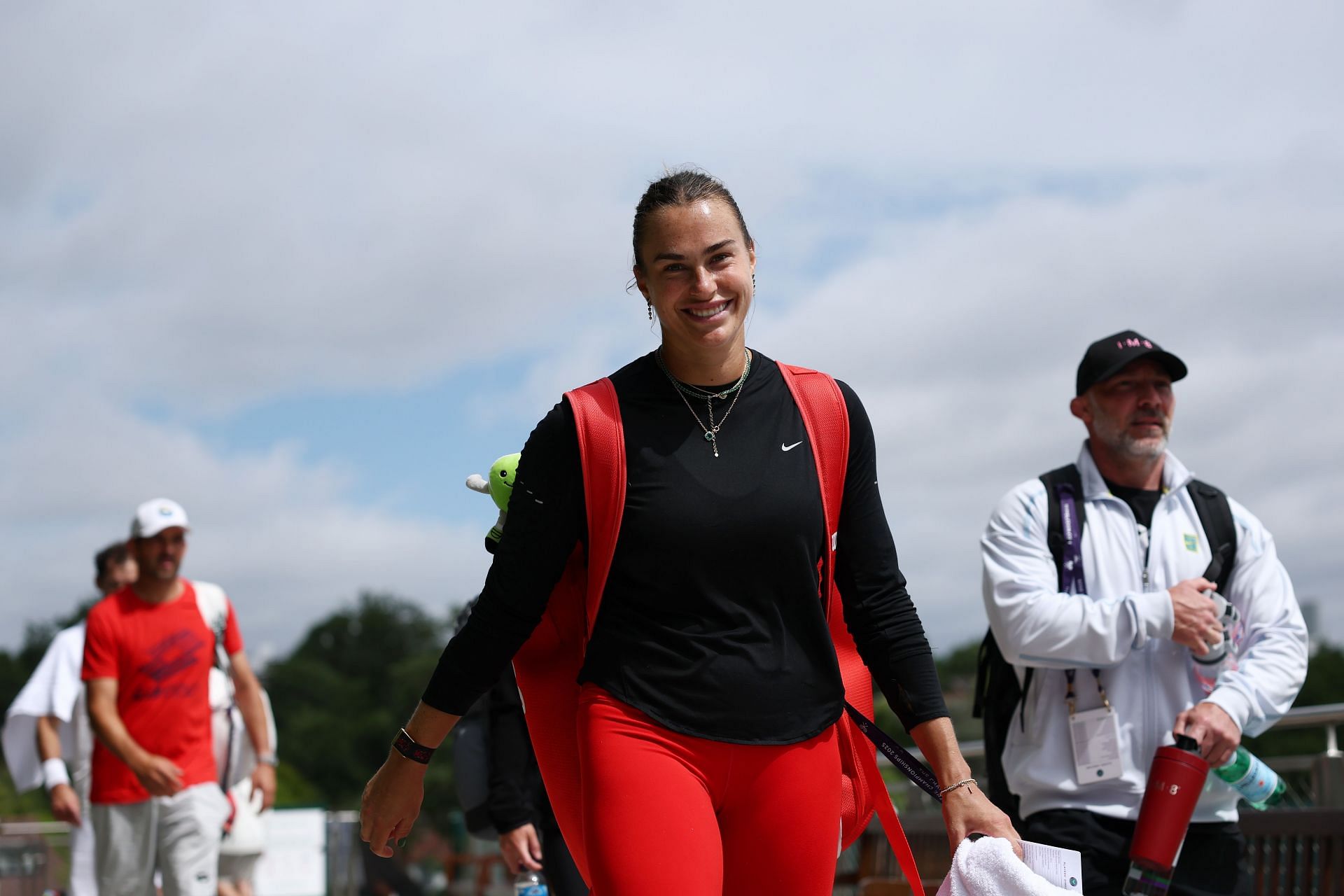 Aryna Sabalenka at Wimbledon 2025. (Photo: Getty)